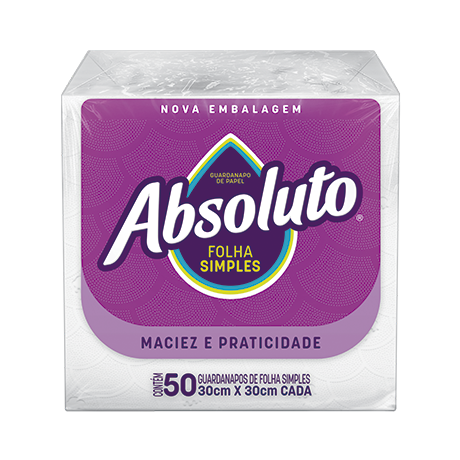 Guardanapo Absoluto - Folha Simples