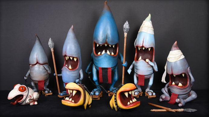 As criaturas de Andrew Bell