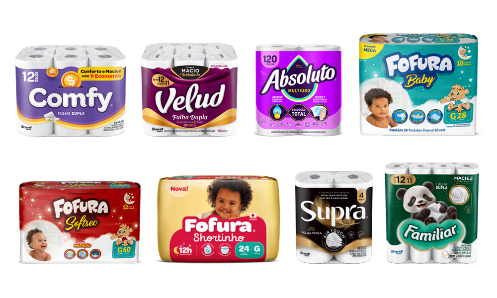 Marcas Bracell Papéis