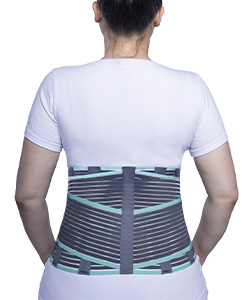 FAIXA LOMBAR EM ELÁSTICO