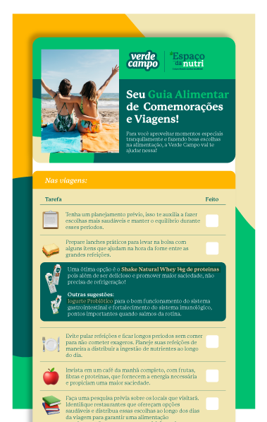 Checklist de Verão