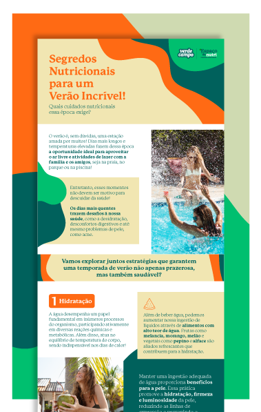 Segredos Nutricionais para um Verão Incrível