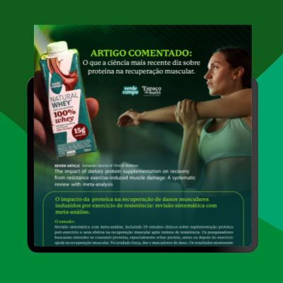 Ciência + resultado: o que realmente funciona para reparo muscular