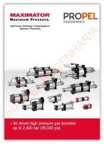 Maximator Gas Booster and Air Amplifier