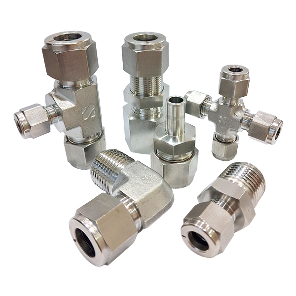 Válvulas, conexões e tubos – dupla anilha