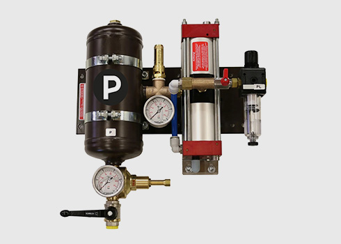 Amplificadores de ar comprimido e nitrogênio