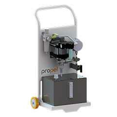 Carrinho com bomba ‘M’ ou de maior porte