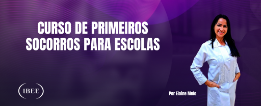 Banner - Curso de primeiros socorros para escolar
